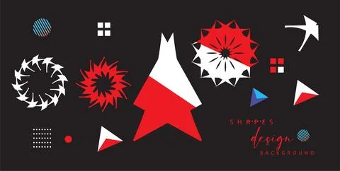 Modern colorful gradient background patterns, abstract geometric shape grap.. Stock Illustration