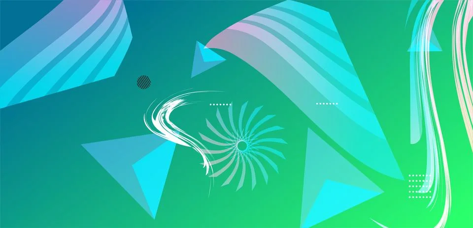 Modern colorful gradient background patterns, abstract geometric shape grap.. Stock Illustration