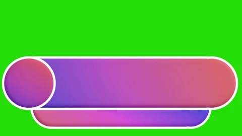 Modern Colorful Gradient Banner Text Box Animation Stock Footage 332845804