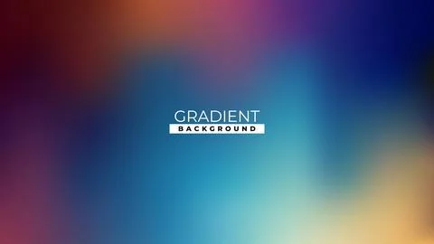 Modern Colorful Gradient Vector Background Stock Illustration