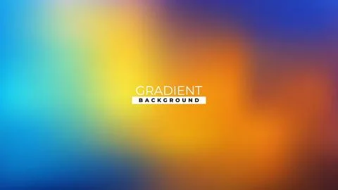 Modern Colorful Gradient Vector Background Stock Illustration