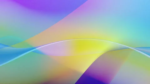Modern Colorful Gradient Wave Abstract Background Loop Stock Footage 279286691