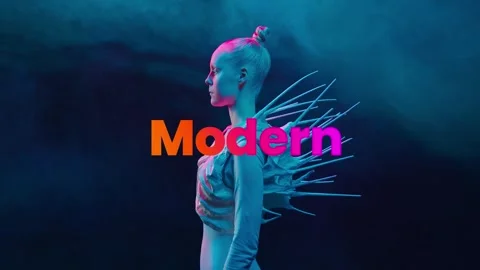 Modern Colorful Stomp Typographic Titles Stock After Effects
