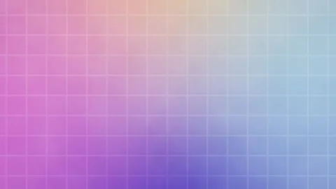 Modern Colorful Tech Gradient with White Grid Overlay Motion Loop Stock Footage 335735857