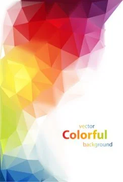 Modern colorful vector background Stock Illustration