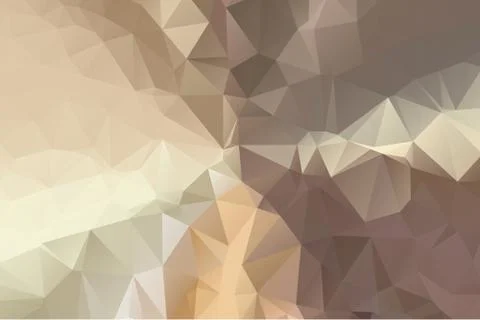 Modern Colors Abstract Low Poly Geometric Polygonal Background Vector Stock Illustration
