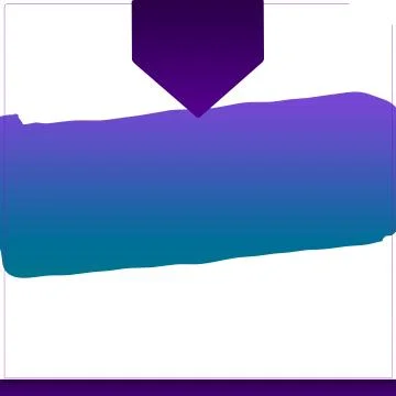 Modern Colors Empty Shapes On White Background Frame Template Illustrazione stock