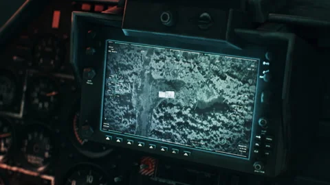 Modern Combat Helicopter Rocket Weapon Explodes Military Truck In A Warzone Stock Footage 224524379