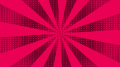 Modern comic central rotating lines Magenta red futuristic radial background Stock Footage 295925868
