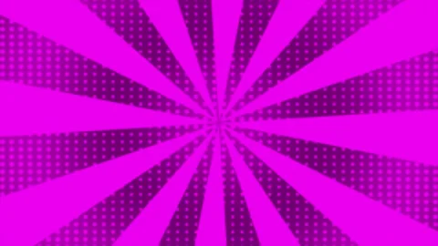 Modern comic style central rotating lines Pink futuristic radial background Stock Footage 295925872
