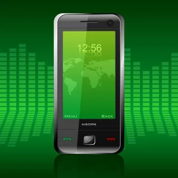 Modern communicator Stock Illustration