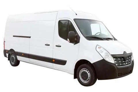 The modern compact van Stock Photos