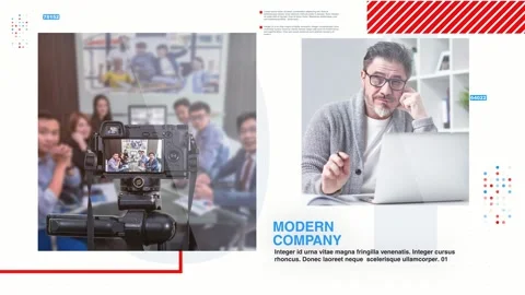 Modern Company After Effects素材