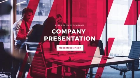 Modern Company Presentation Stock After Effects
