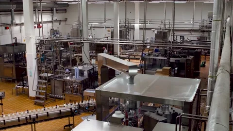 Modern complex technological industrial equipment. Stock Footage 136073819