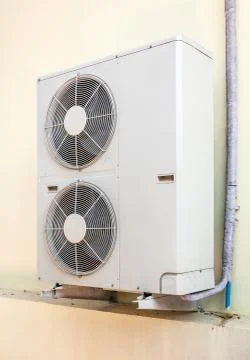 Modern compressor unit Stock Photos
