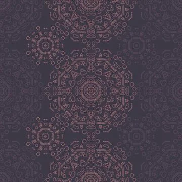 Modern, computer age shapes seamless pattern Illustrazione stock
