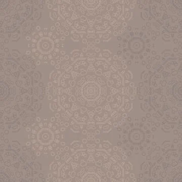 Modern, computer age shapes seamless pattern Illustrazione stock