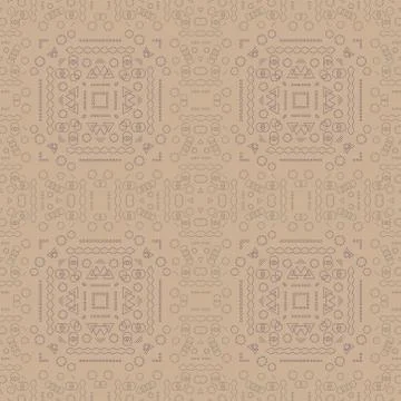Modern, computer age shapes seamless pattern 스톡 일러스트