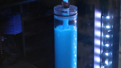 Modern Computer Cooling System Stock Footage 87135535