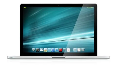 Modern computer Stock Illustration