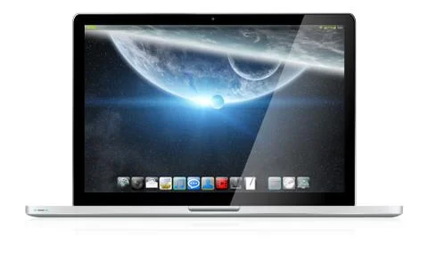 Modern computer Stock Illustration