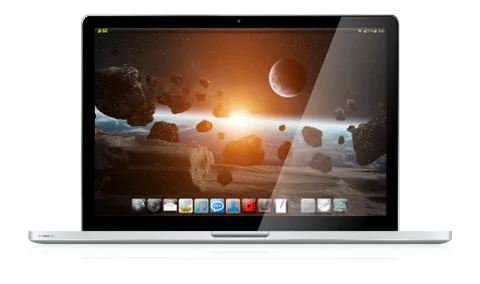 Modern computer Stock Illustration