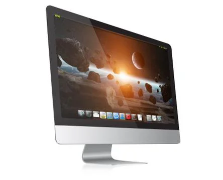 Modern computer Illustration