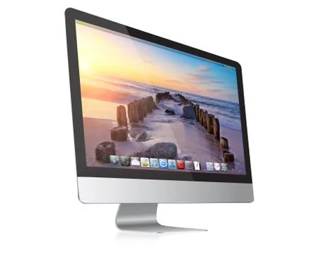 Modern computer Stock Illustration