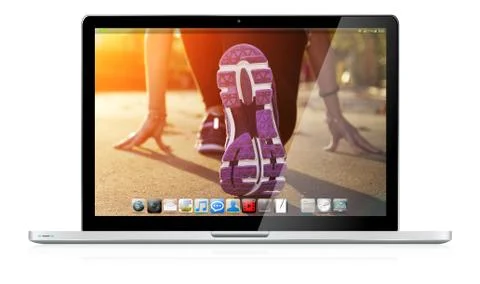 Modern computer 스톡 일러스트