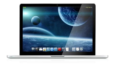 Modern computer Stock Illustration