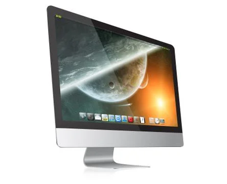 Modern computer Stock Illustration