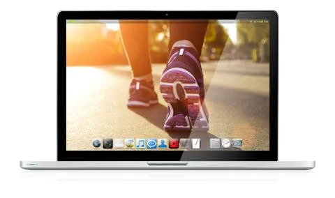 Modern computer 스톡 일러스트