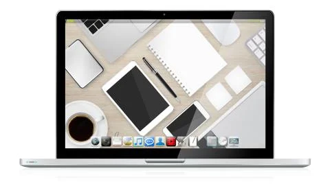 Modern computer Stock Illustration