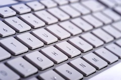 Modern computer keyboard Stock Photos