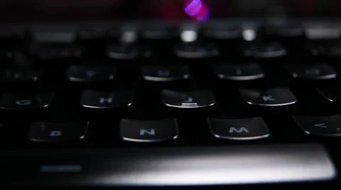 Modern Computer Keyboard . Stock Photos