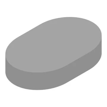 Modern computer mouse icon, isometric style Stock Illustration