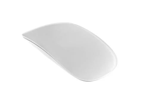 Modern computer mouse on white background Stock Photos