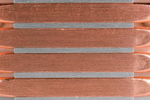 Modern computer processor cooler or radiator or heat sink 写真素材