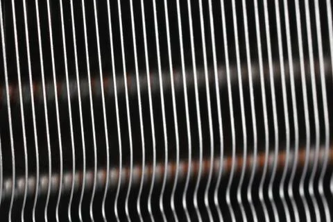 Modern computer processor cooler or radiator or heat sink 写真素材