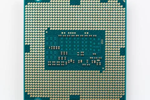 Modern computer processor 스톡 사진
