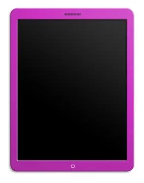 Modern computer tablet with blank screen Stock Illustration