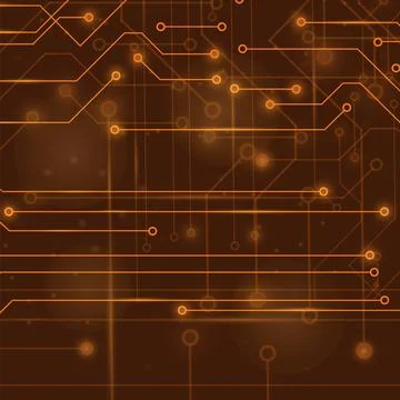 Modern Computer Technology Background. Modern Computer Technology Backgrou... 스톡 사진
