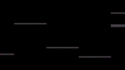 Modern computer technology failure digital databending noise glitch overlay o Stock Footage 93508233