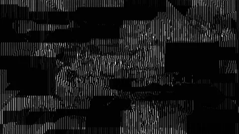 Modern computer technology failure digital databending noise glitch overlay Stock Footage 148109045