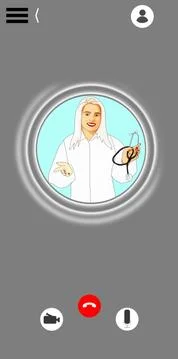 Modern concept web banner design on hand holding mobile phone with medical as Stock Illustration