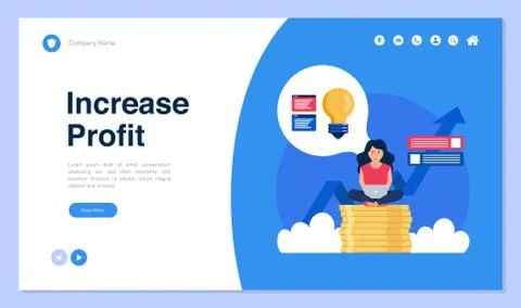 Modern concepts of development and teamwork Illustrazione stock