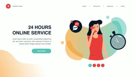 Modern concepts of development and teamwork Stock Illustration