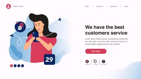 Modern concepts of development and teamwork Stock Illustration