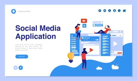 Modern concepts of development and teamwork Stock Illustration